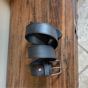 Lucky Brand Black Belt Large 38